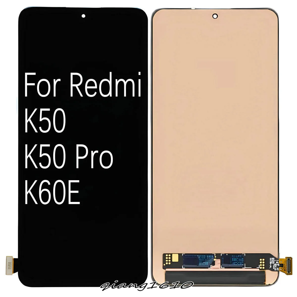 Xiaomi K60e Ekran Dokunmatik SOFT OLED Kalite Ekran Çıtasız (Çerçevesiz)