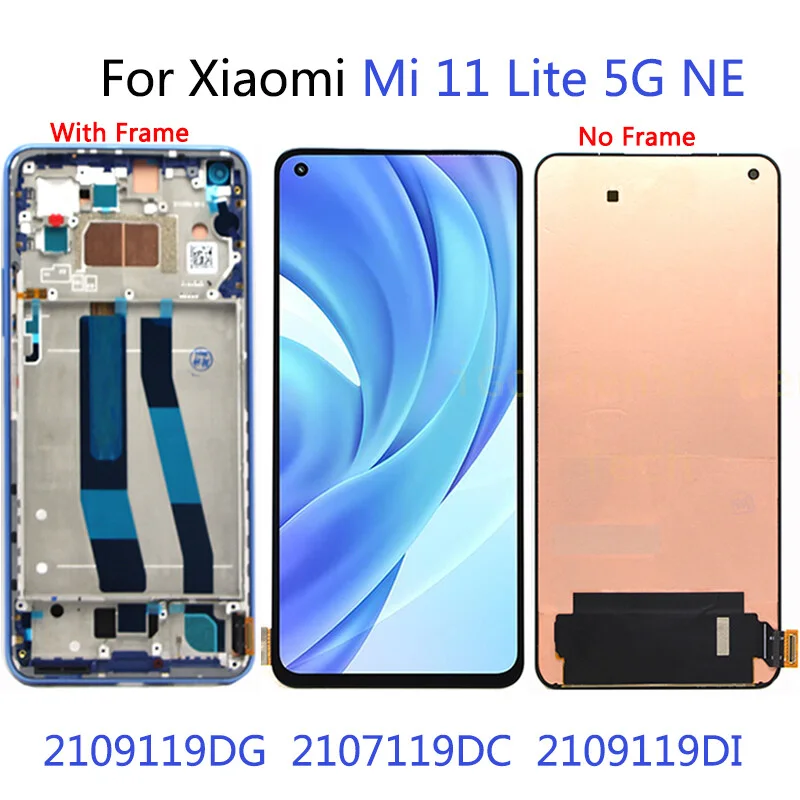 Xiaomi Mi 11 Lite Ne Ekran Dokunmatik A Plus Kalite Ürün Çıtasız (Çerçevesiz)