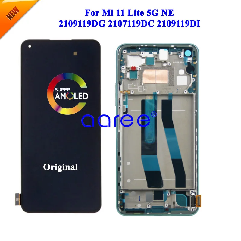 Xiaomi Mi 11 Lite Ne Ekran Dokunmatik A Plus Kalite Ürün Çıtasız (Çerçevesiz)