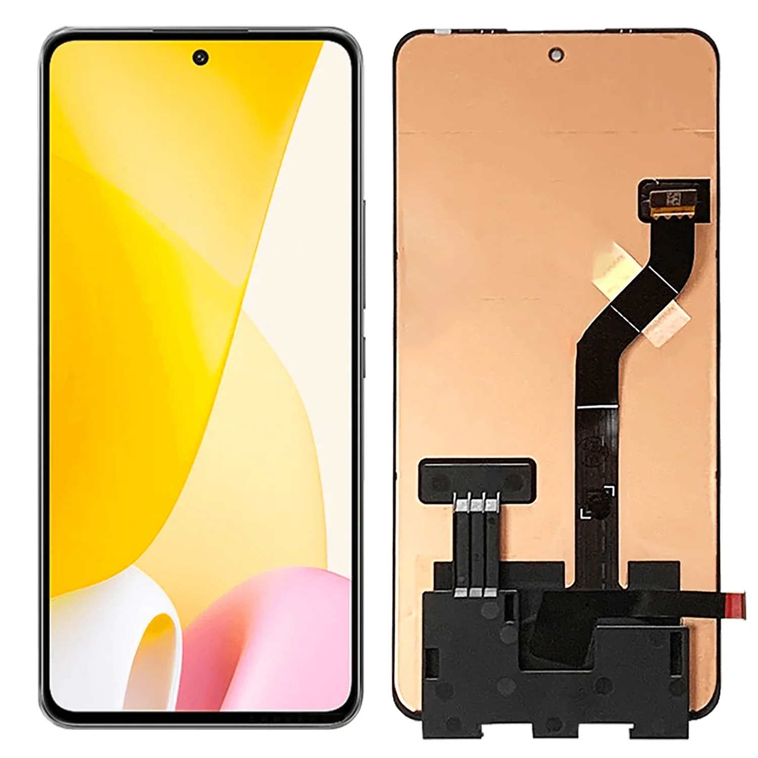 Xiaomi Mi 12 Lite Ekran Dokunmatik SOFT OLED Kalite Ekran Çıtasız (Çerçevesiz)