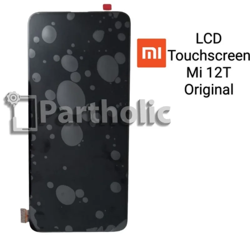 Xiaomi Mi 12T Çıtalı Ekran Dokunmatik Siyah SOFT OLED Kalite Ekran