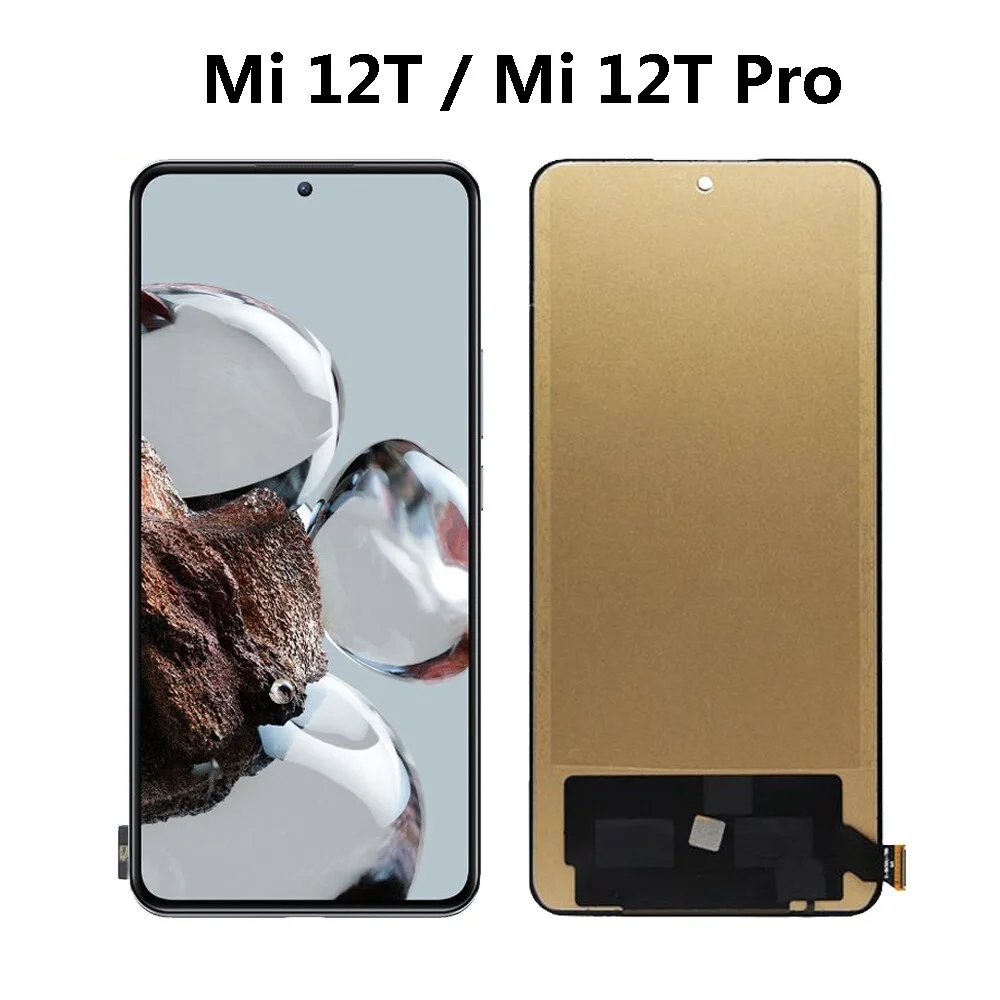 Xiaomi Mi 12T Pro Ekran Dokunmatik A Plus Kalite Ürün Çıtasız (Çerçevesiz)