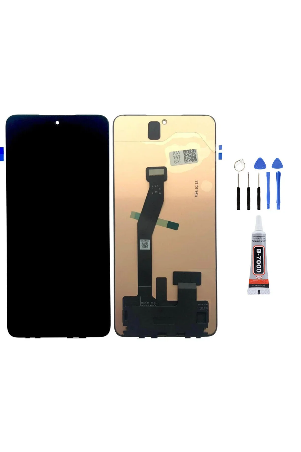 Xiaomi Mi 14T Çıtalı Ekran Dokunmatik Mavi SOFT OLED Kalite Ekran