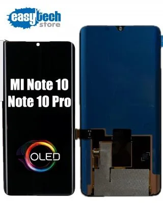 Xiaomi Mi Note 10 Ekran Dokunmatik SOFT OLED Kalite Ekran Çıtasız (Çerçevesiz)