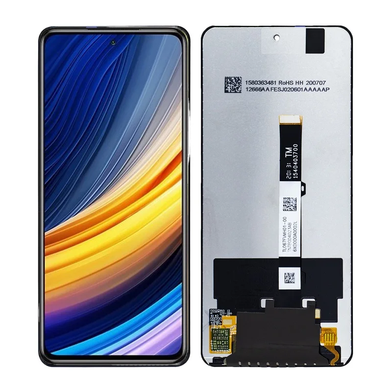 Xiaomi Poco X3 Ekran Dokunmatik Orijinal Çıtasız Ürün (Çerçevesiz)