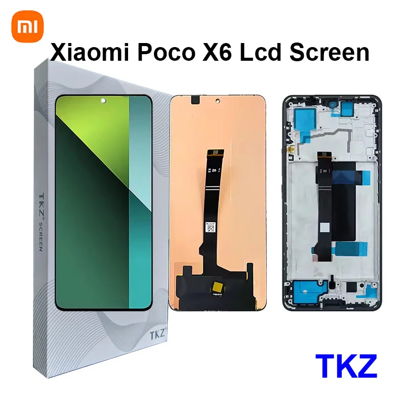 Xiaomi Poco X6 Ekran Dokunmatik A Plus Kalite Ürün Çıtasız (Çerçevesiz)