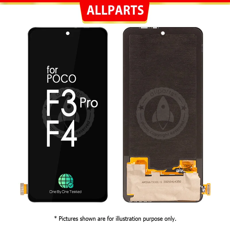 Xiaomi Pococo F3 Pro Ekran Dokunmatik OLED Çıtasız (Çerçevesiz)