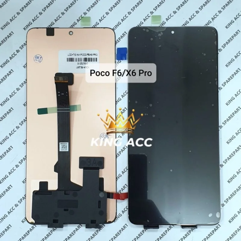 Xiaomi Pococo F6 Ekran Dokunmatik SOFT OLED Kalite Ekran Çıtasız (Çerçevesiz)
