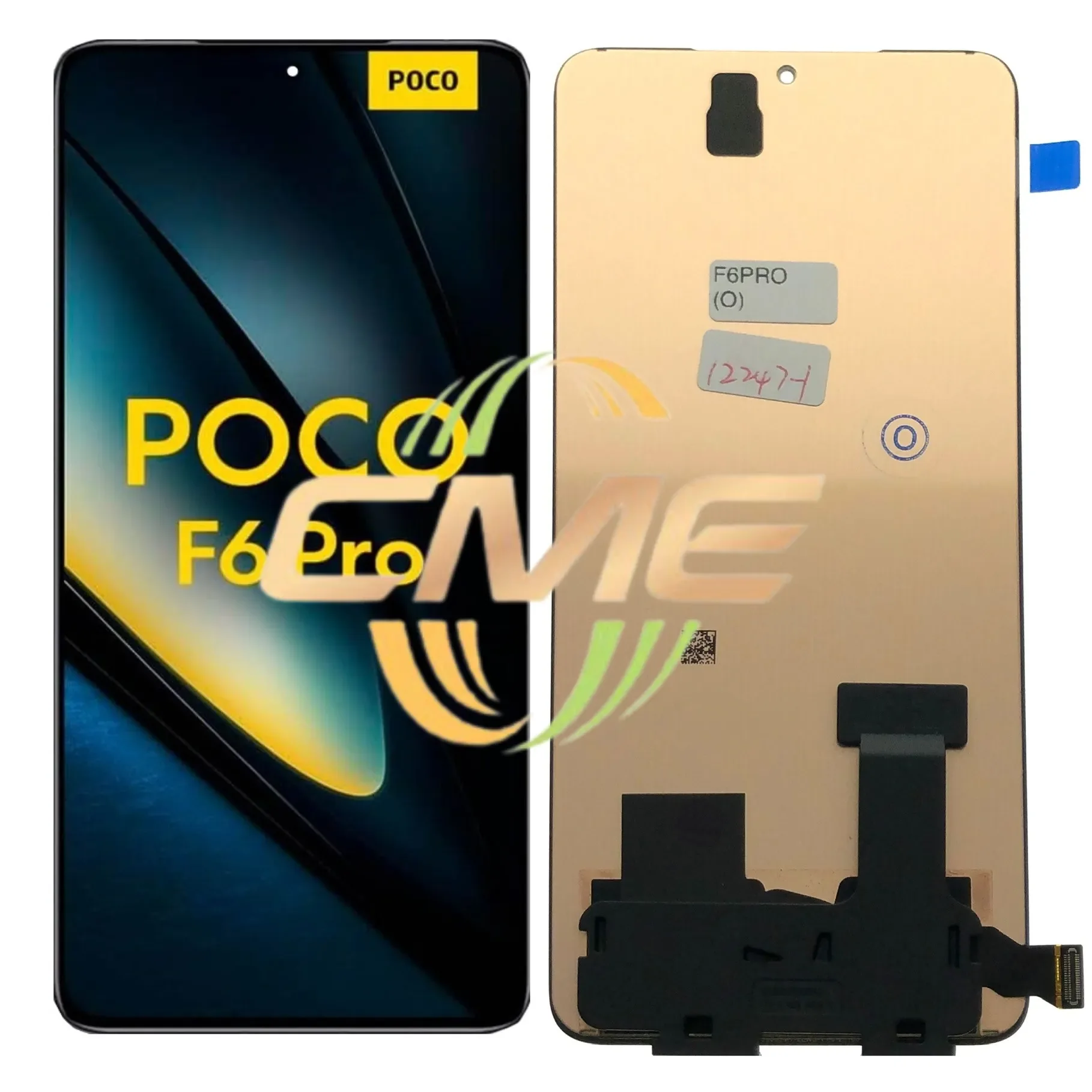 Xiaomi Pococo F6 Pro Ekran Dokunmatik SOFT OLED Kalite Ekran Çıtasız (Çerçevesiz)