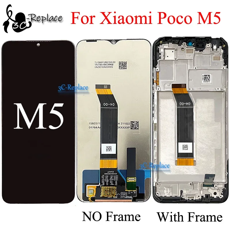 Xiaomi Pococo M5 Ekran Dokunmatik Orijinal Çıtasız Ürün (Çerçevesiz)