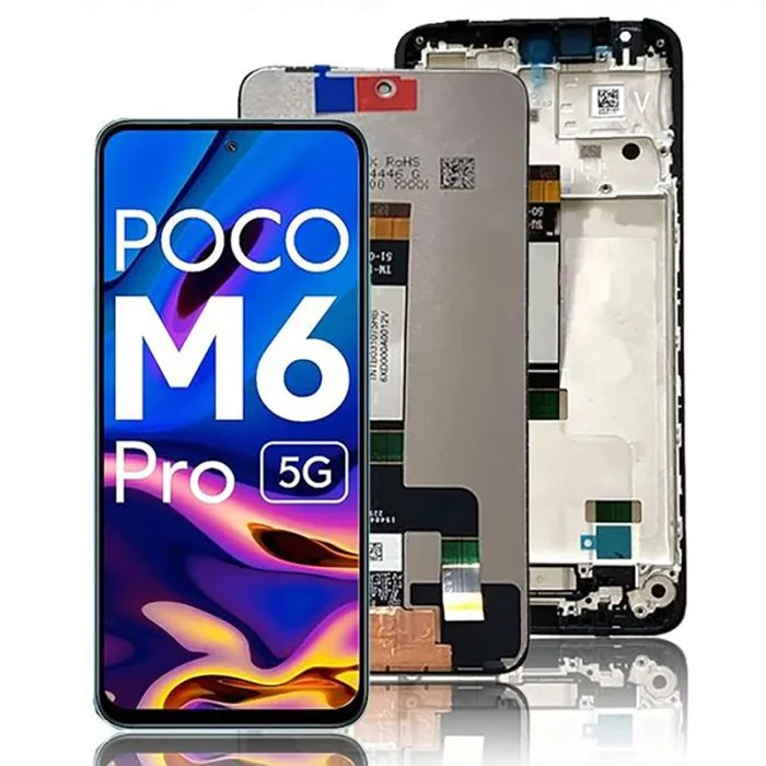 Xiaomi Pococo M6 Pro 5G Ekran Dokunmatik Orijinal Çıtasız Ürün (Çerçevesiz)