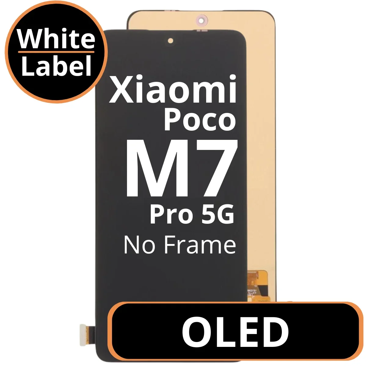 Xiaomi Pococo M7 Pro 5G Ekran Dokunmatik OLED 662MM Çıtasız (Çerçevesiz)