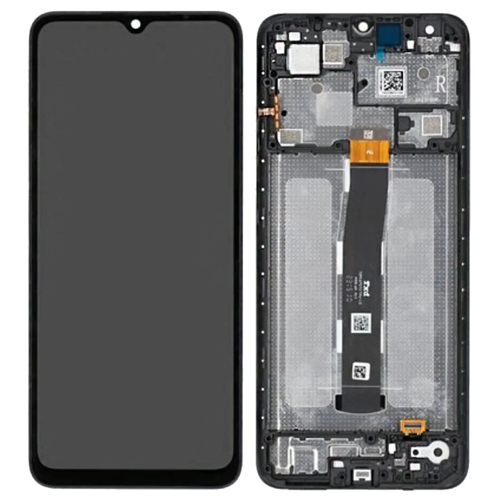 Xiaomi Redmi 12C Çıtalı Ekran Dokunmatik Siyah Orijinal
