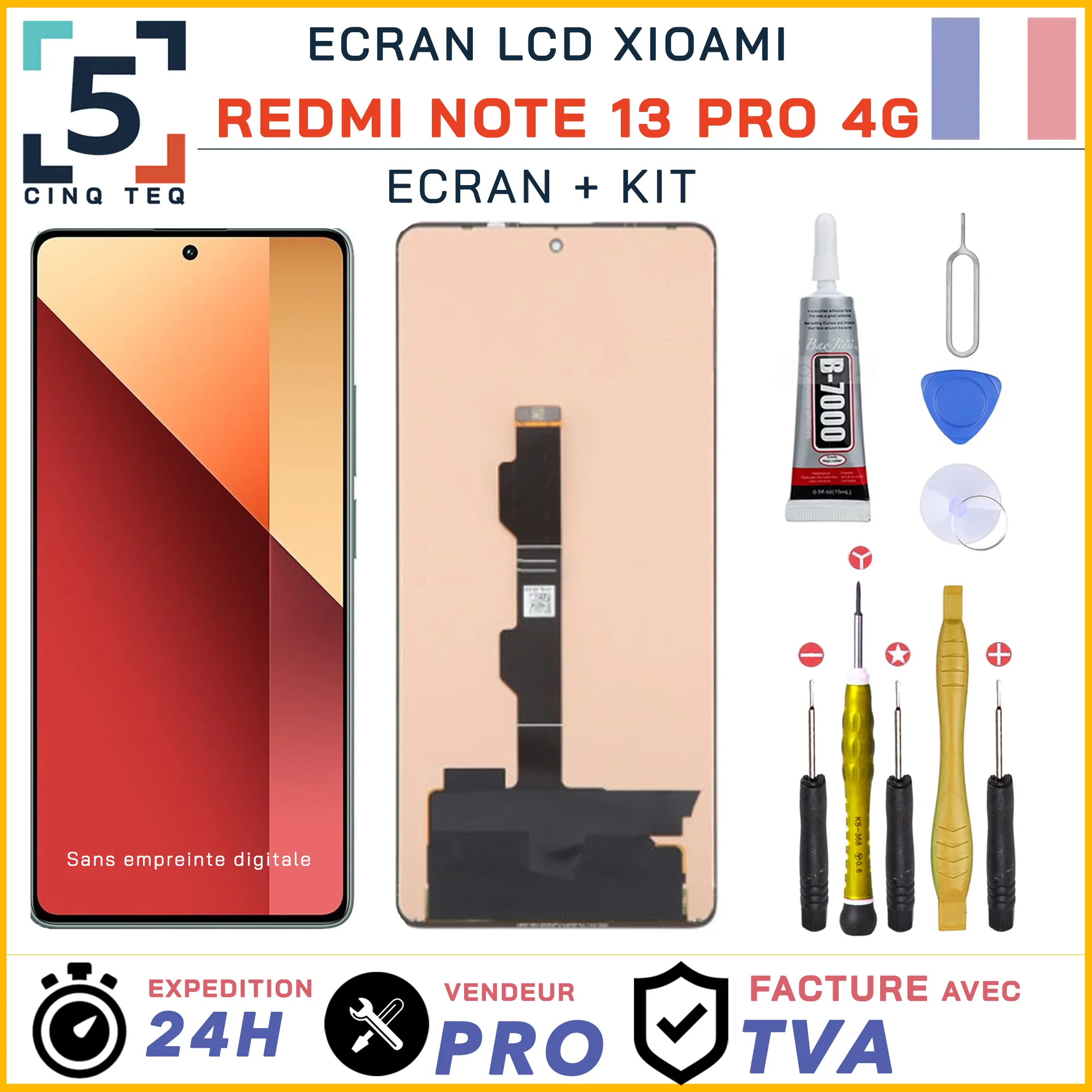 Xiaomi Redmi 13 Ekran Dokunmatik Orijinal Çıtasız Ürün (Çerçevesiz)