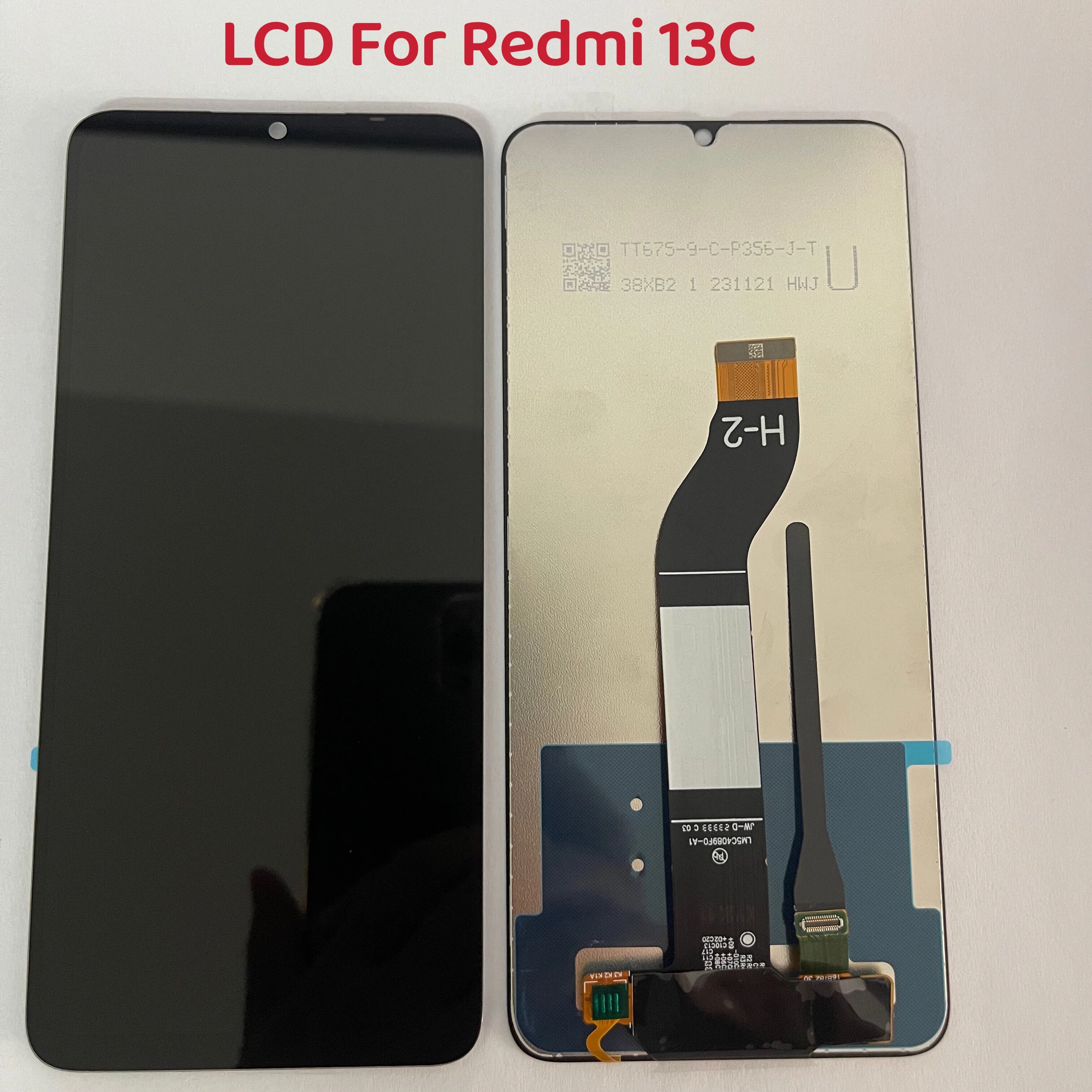 Xiaomi Redmi 13C Ekran Dokunmatik Orijinal Çıtasız Ürün (Çerçevesiz)
