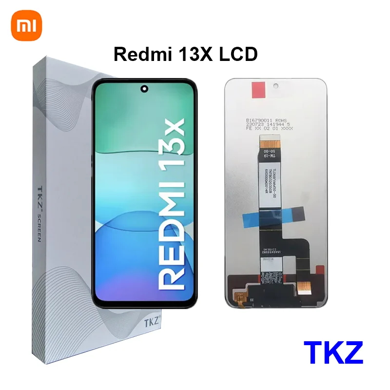 Xiaomi Redmi 13X Ekran Dokunmatik Orijinal Çıtasız Ürün (Çerçevesiz)