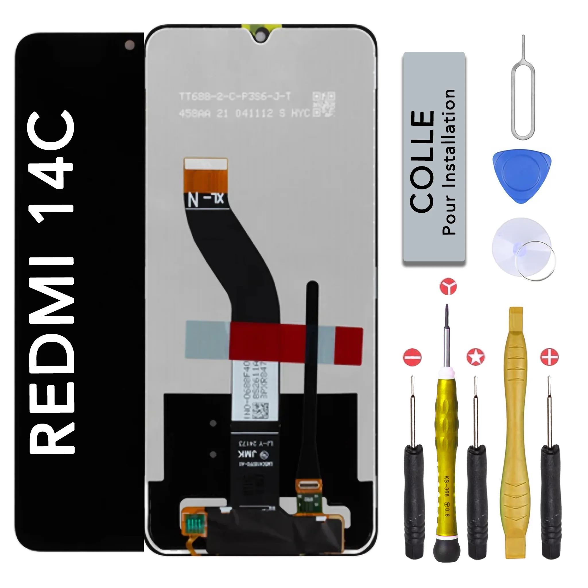 Xiaomi Redmi 14C Ekran Dokunmatik Orijinal Çıtasız Ürün (Çerçevesiz)
