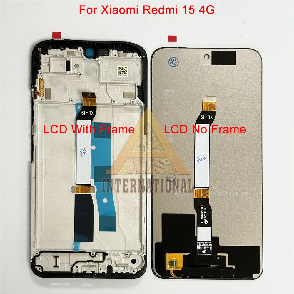 Xiaomi Redmi 15C Eu Ekran Dokunmatik Orijinal Çıtasız Ürün (Çerçevesiz)