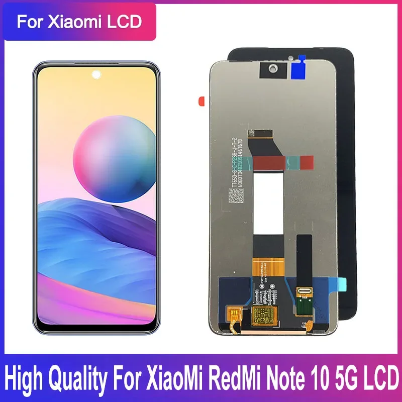 Xiaomi Redmi Note 10 5G Ekran Dokunmatik Orijinal Çıtasız Ürün (Çerçevesiz)