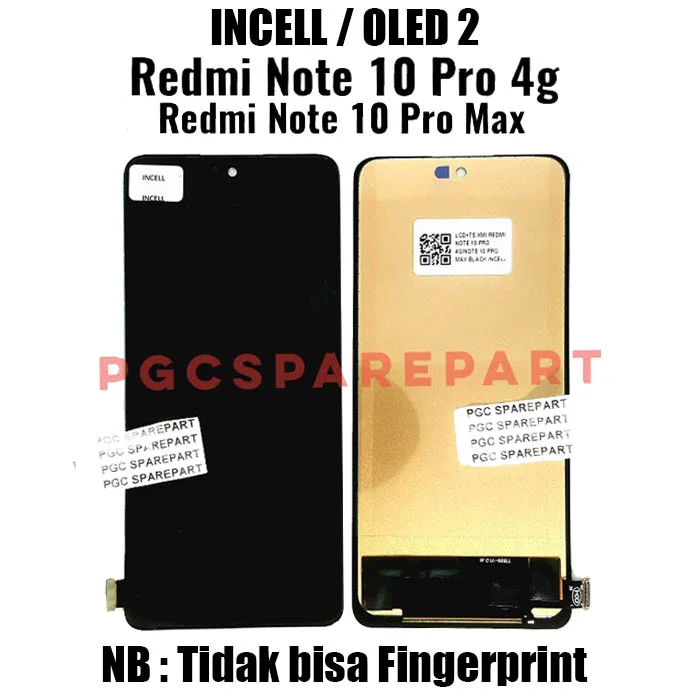 Xiaomi Redmi Note 10 Pro 4G Ekran Dokunmatik OLED 662MM Çıtasız (Çerçevesiz)