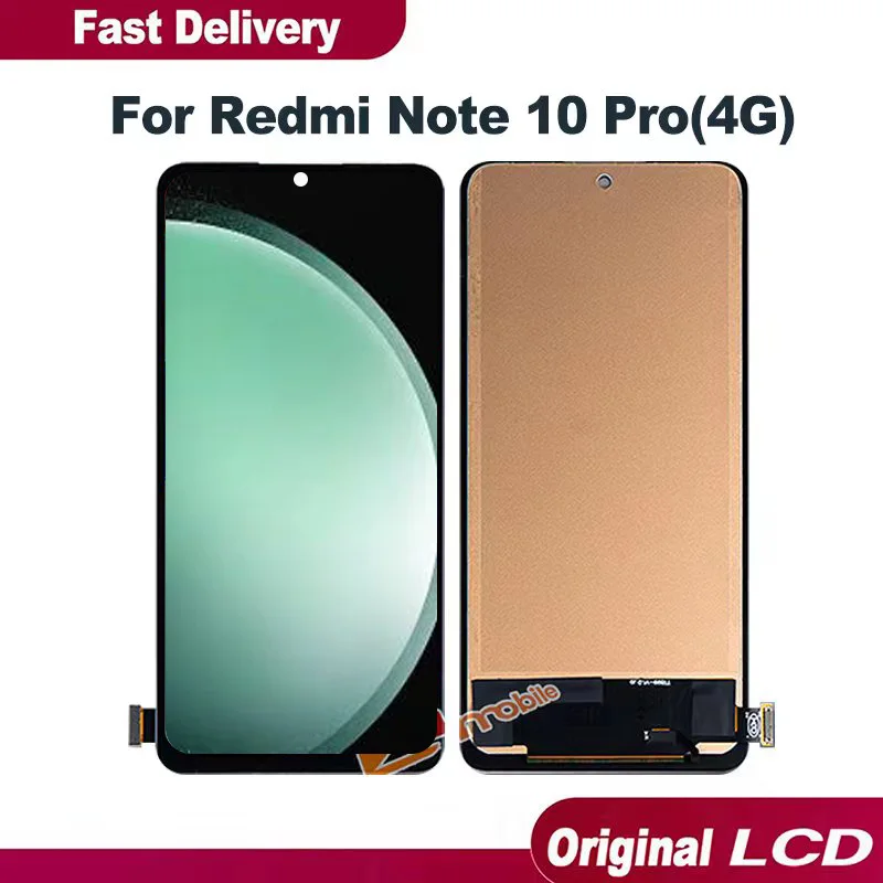 Xiaomi Redmi Note 10 Pro 4G Ekran Dokunmatik OLED 667MM Çıtasız (Çerçevesiz)