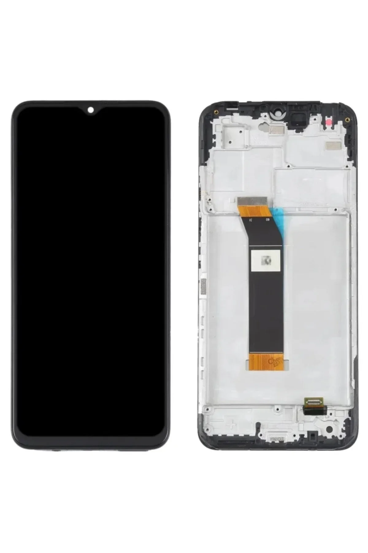 Xiaomi Redmi Note 11 4G Çıtalı Ekran Dokunmatik Siyah OLED