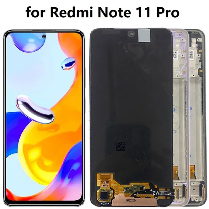 Xiaomi Redmi Note 11 Pro 5G Ekran Dokunmatik OLED 667MM Çıtasız (Çerçevesiz)