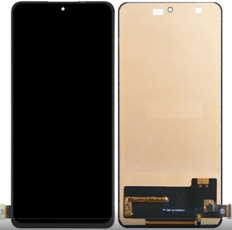 Xiaomi Redmi Note 11 Pro Plus Çıtalı Ekran Dokunmatik Siyah OLED
