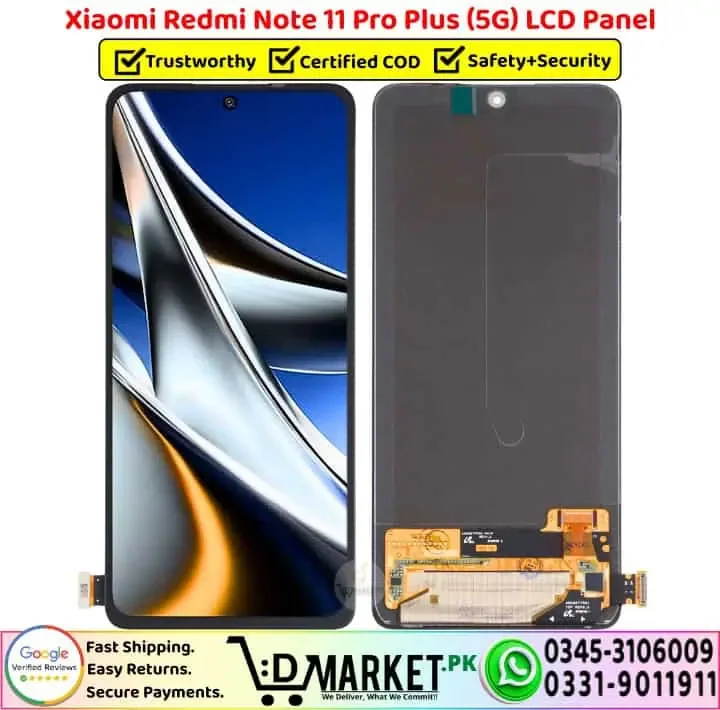 Xiaomi Redmi Note 11 Pro Plus Ekran Dokunmatik A Plus Kalite Ürün Çıtasız (Çerçevesiz)