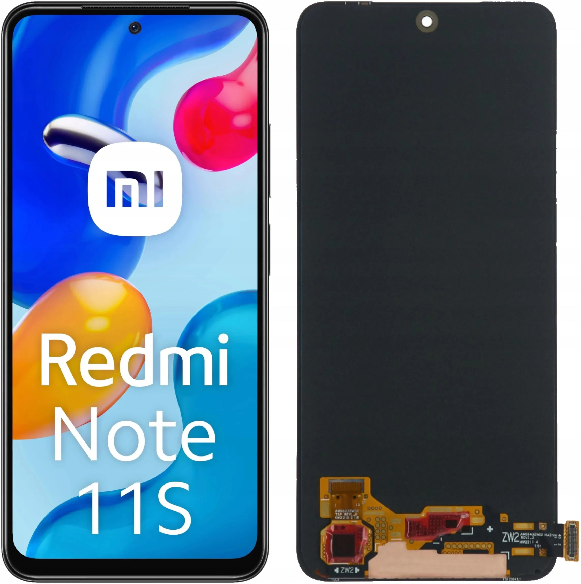 Xiaomi Redmi Note 11S Ekran Dokunmatik OLED Çıtasız (Çerçevesiz)