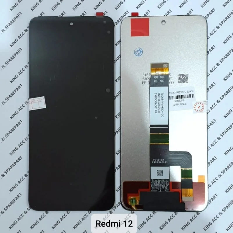 Xiaomi Redmi Note 12 4G Ekran Dokunmatik OLED 662MM Çıtasız (Çerçevesiz)
