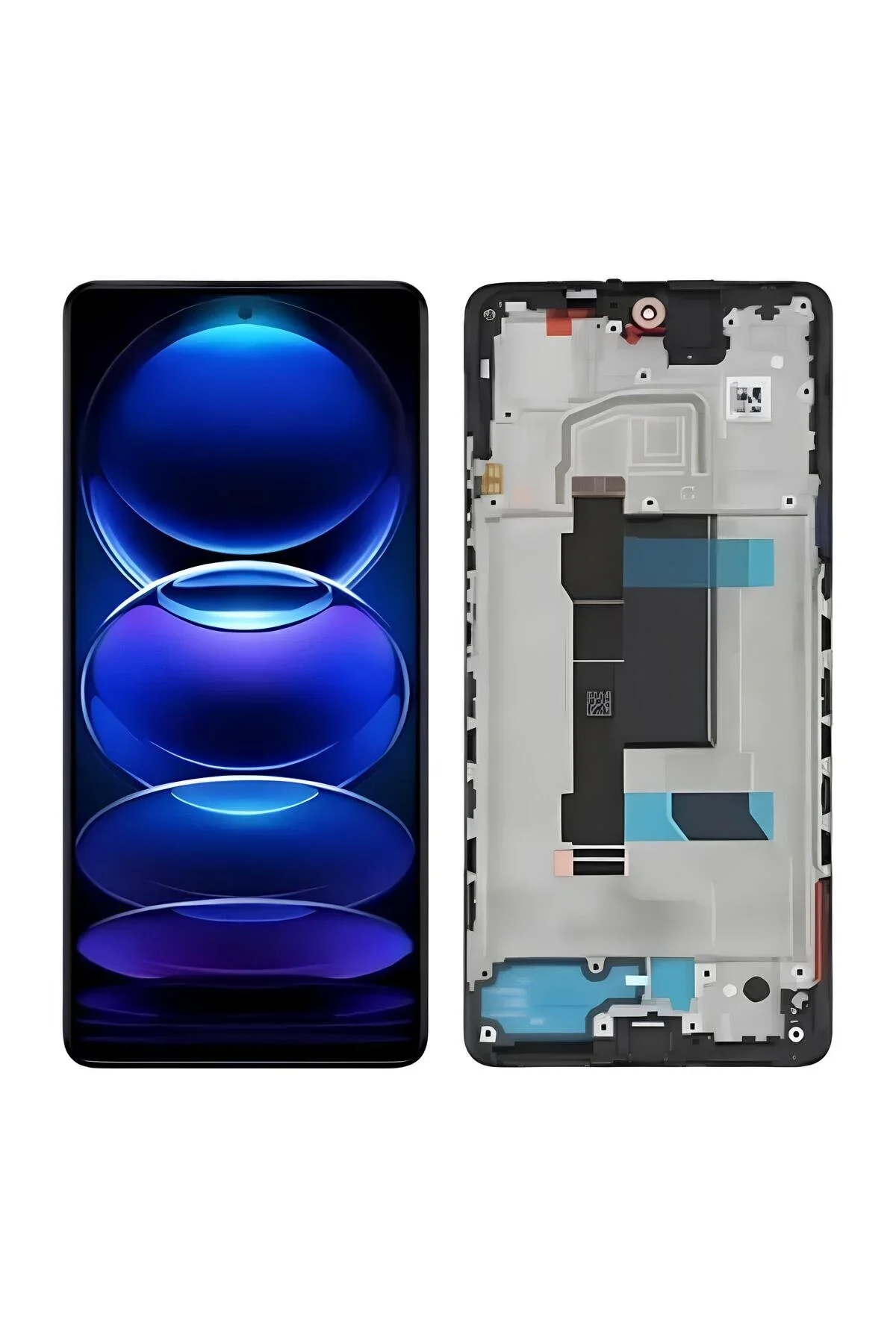 Xiaomi Redmi Note 12 Çıtalı Ekran Dokunmatik Siyah OLED 667MM