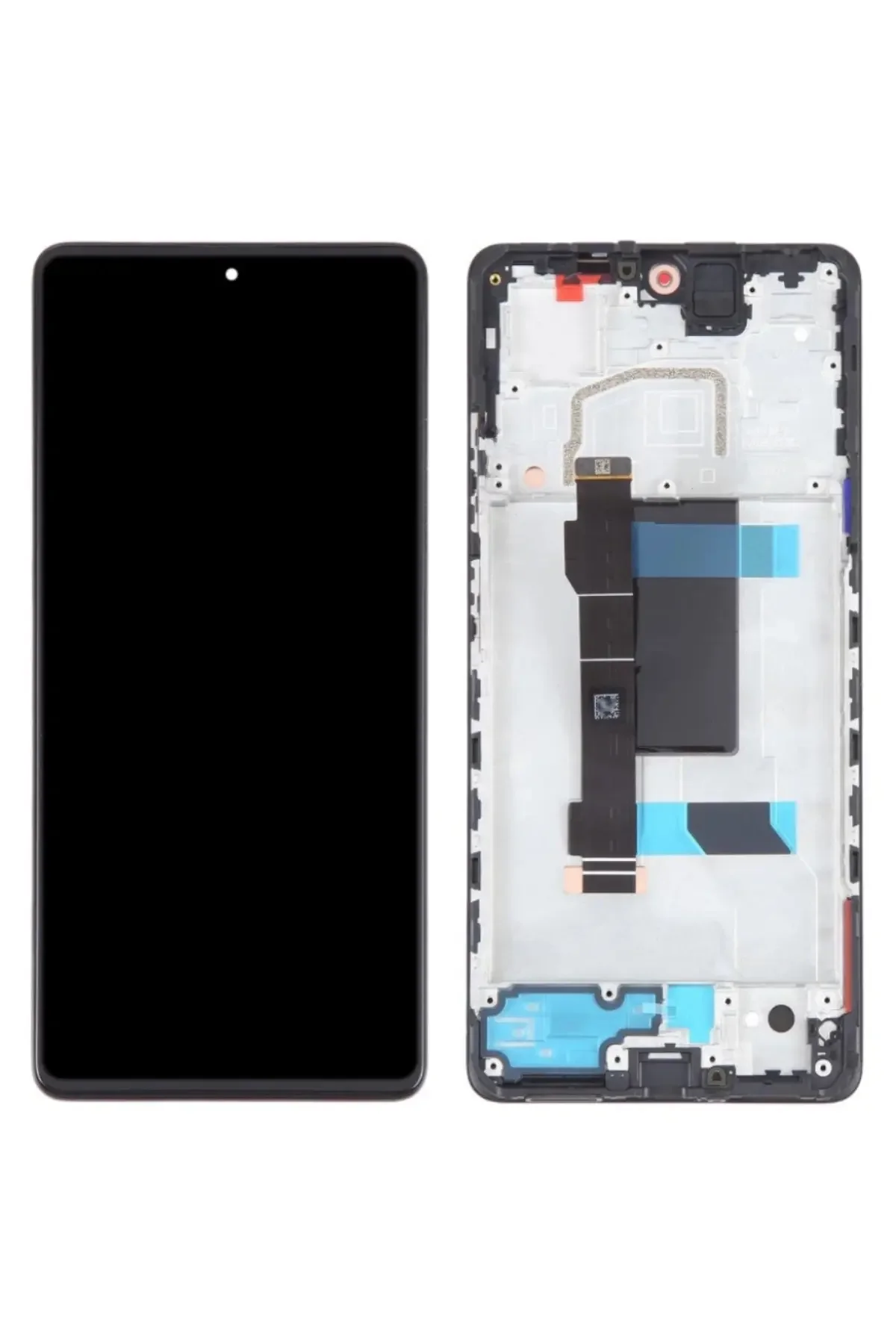 Xiaomi Redmi Note 12 Pro 4G Çıtalı Ekran Dokunmatik Siyah OLED