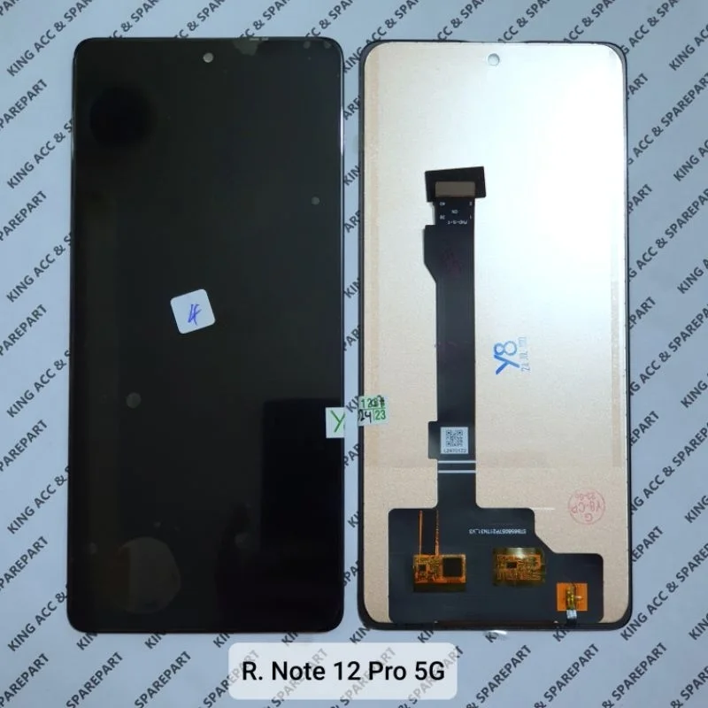 Xiaomi Redmi Note 12 Pro 5G Ekran Dokunmatik A Plus Kalite Ürün Çıtasız (Çerçevesiz)