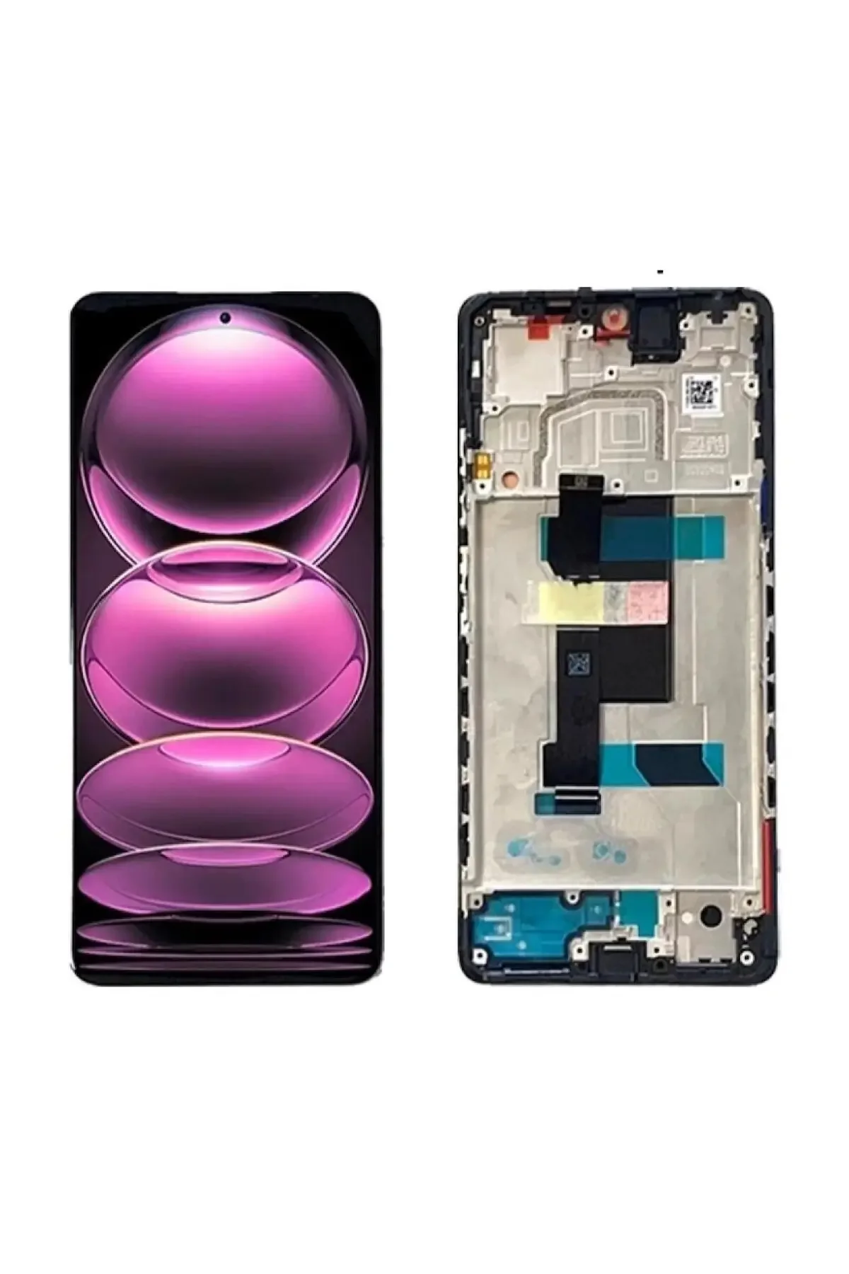 Xiaomi Redmi Note 12 Pro 5G Ekran Dokunmatik SOFT OLED Kalite Ekran Çıtasız (Çerçevesiz)