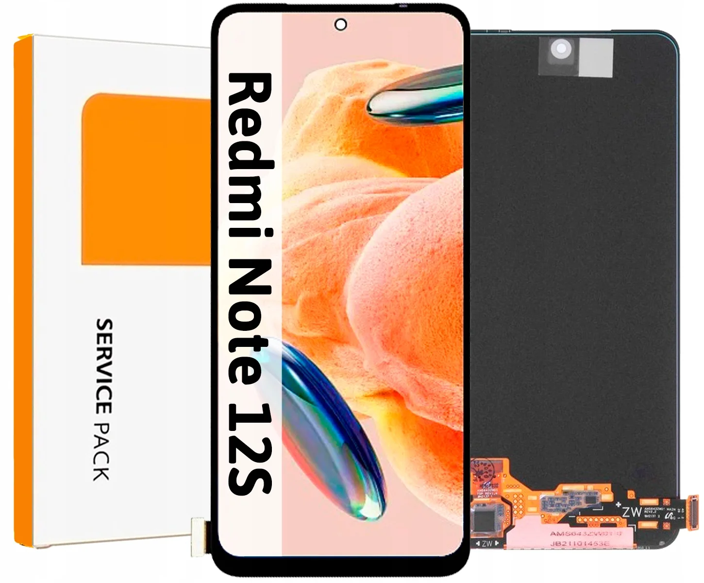 Xiaomi Redmi Note 12S Ekran Dokunmatik A Plus Kalite Ürün Çıtasız (Çerçevesiz)
