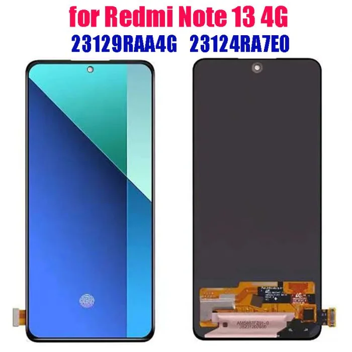 Xiaomi Redmi Note 13-4g Redmi Note 14 4G Ekran Dokunmatik OLED 662MM Çıtasız (Çerçevesiz)