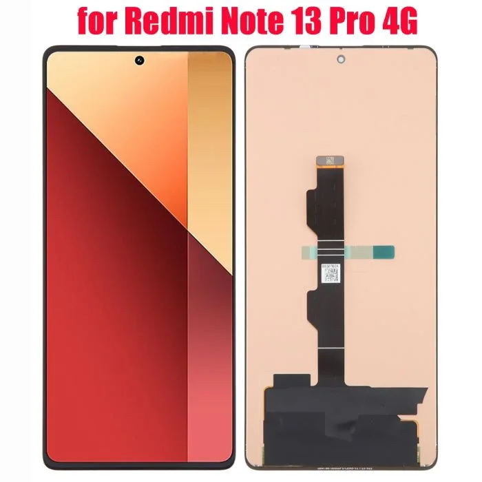 Xiaomi Redmi Note 13 Pro 4G Ekran Dokunmatik SOFT OLED Kalite Ekran Çıtasız (Çerçevesiz)