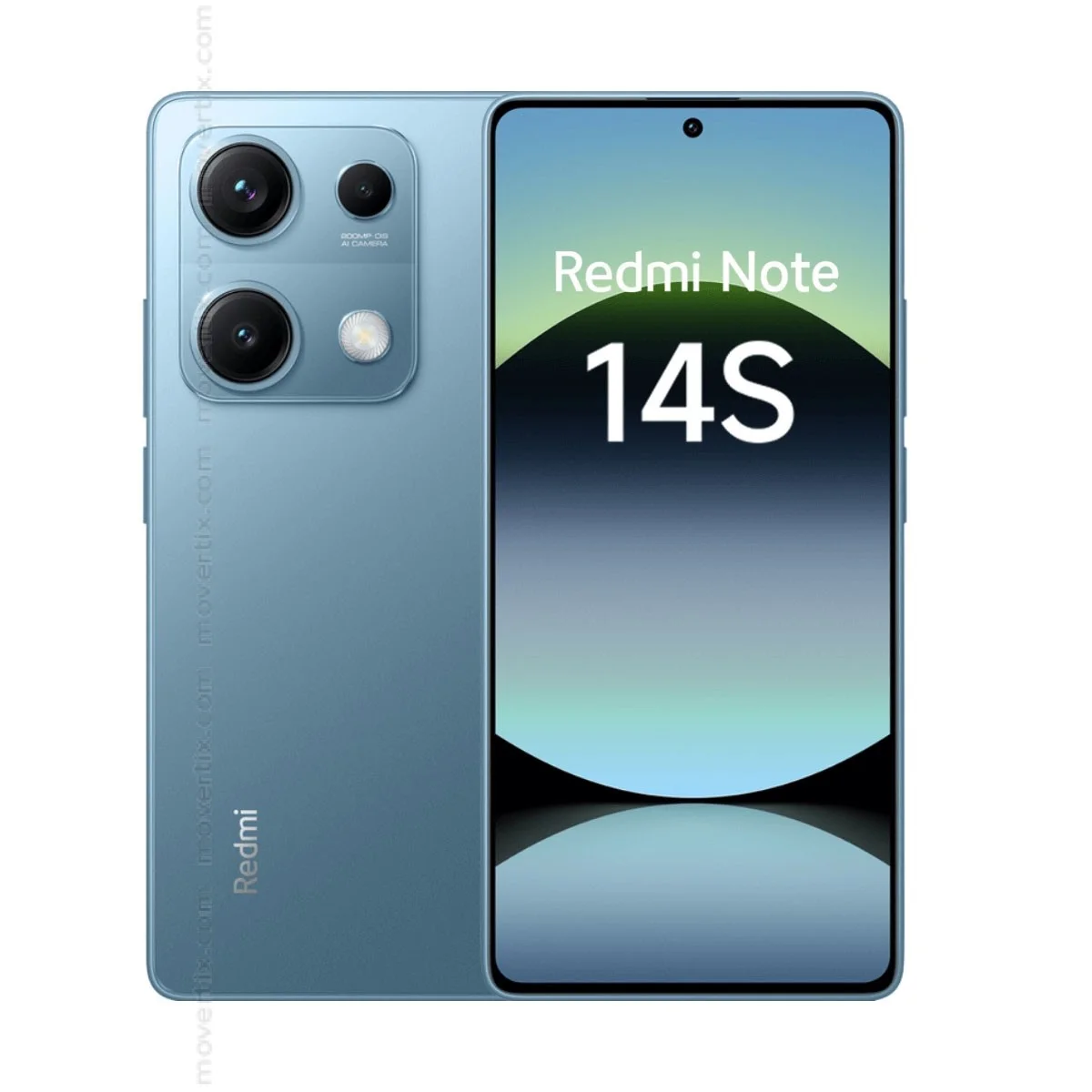 Xiaomi Redmi Note 14S 4 Çıtalı Ekran Dokunmatik Mavi SOFT OLED Kalite Ekran
