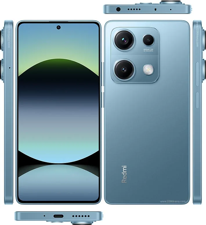 Xiaomi Redmi Note 14S 4 Çıtalı Ekran Dokunmatik Yesil SOFT OLED Kalite Ekran