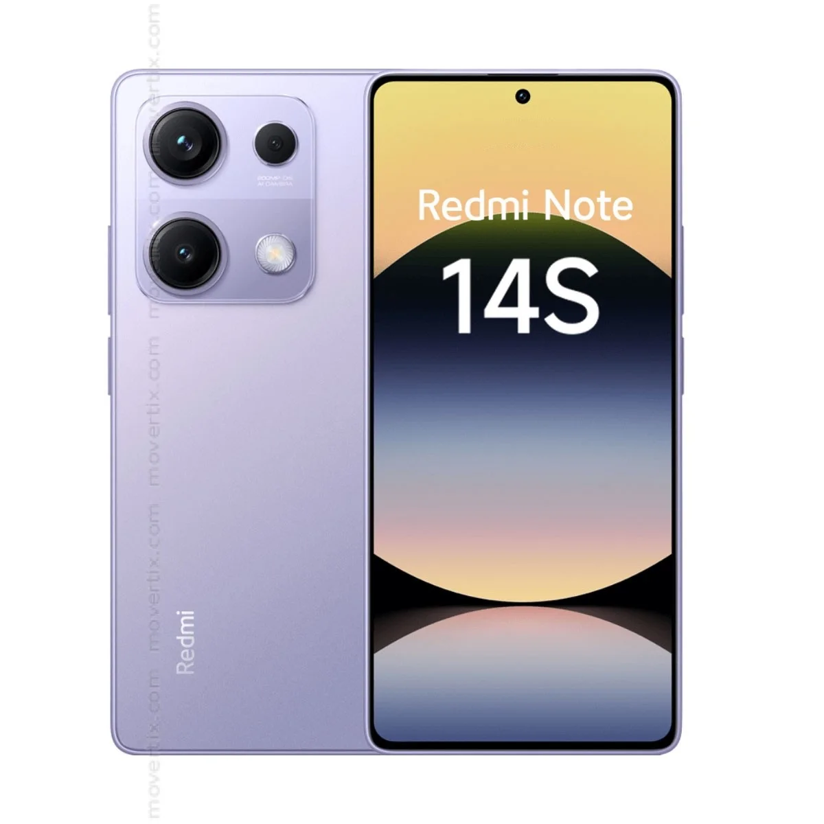 Xiaomi Redmi Note 14S 4G Çıtalı Ekran Dokunmatik Mor SOFT OLED Kalite Ekran