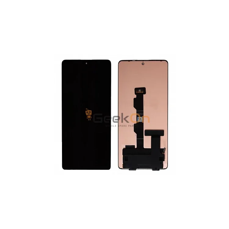 Xiaomi Redmi Note 14S 4G Çıtalı Ekran Dokunmatik Siyah SOFT OLED Kalite Ekran