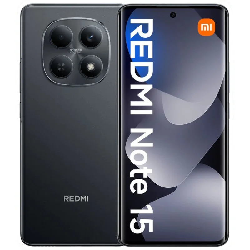 Xiaomi Redmi Note 15 4G Çıtalı Ekran Dokunmatik Siyah SOFT OLED Kalite Ekran