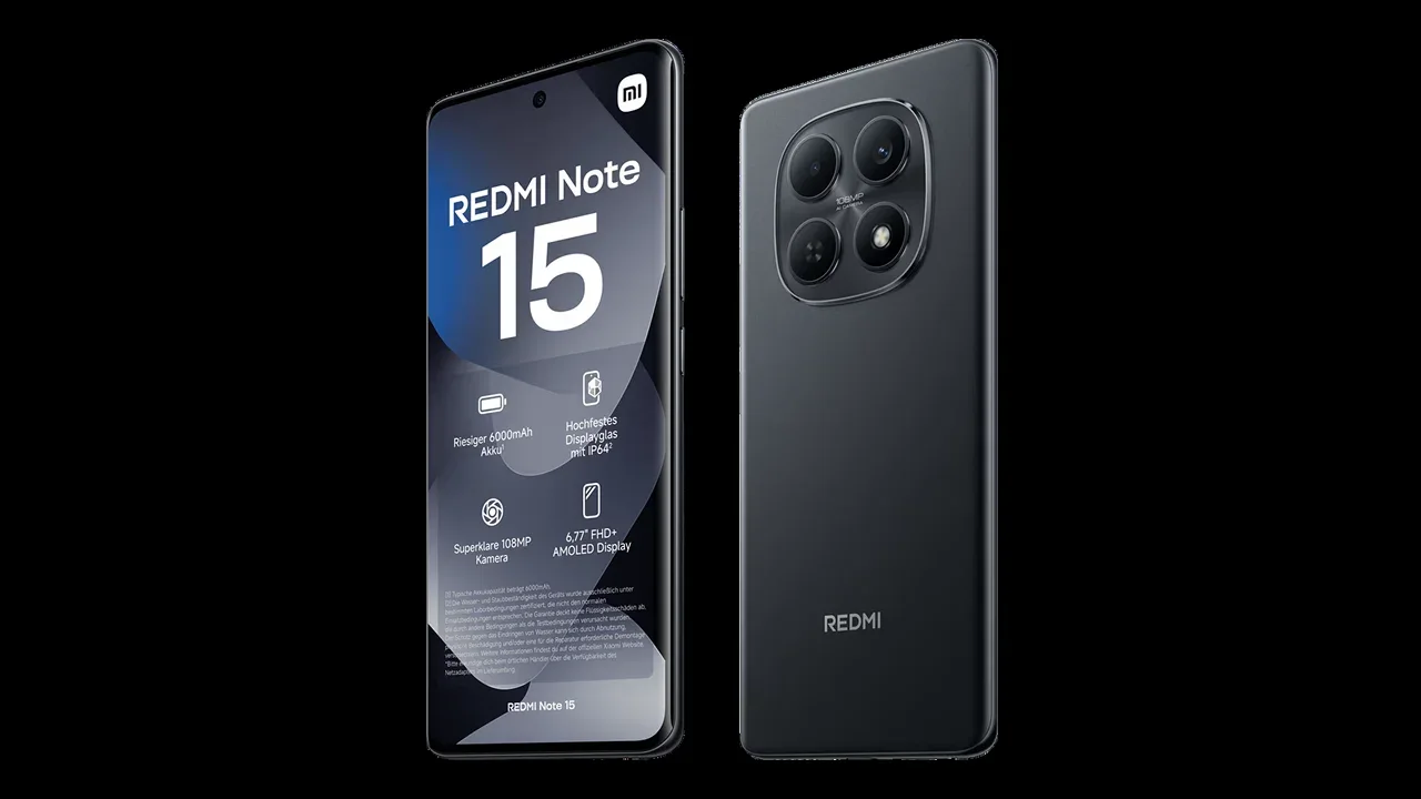 Xiaomi Redmi Note 15 4G Çıtalı Ekran Dokunmatik Siyah SOFT OLED Kalite Ekran