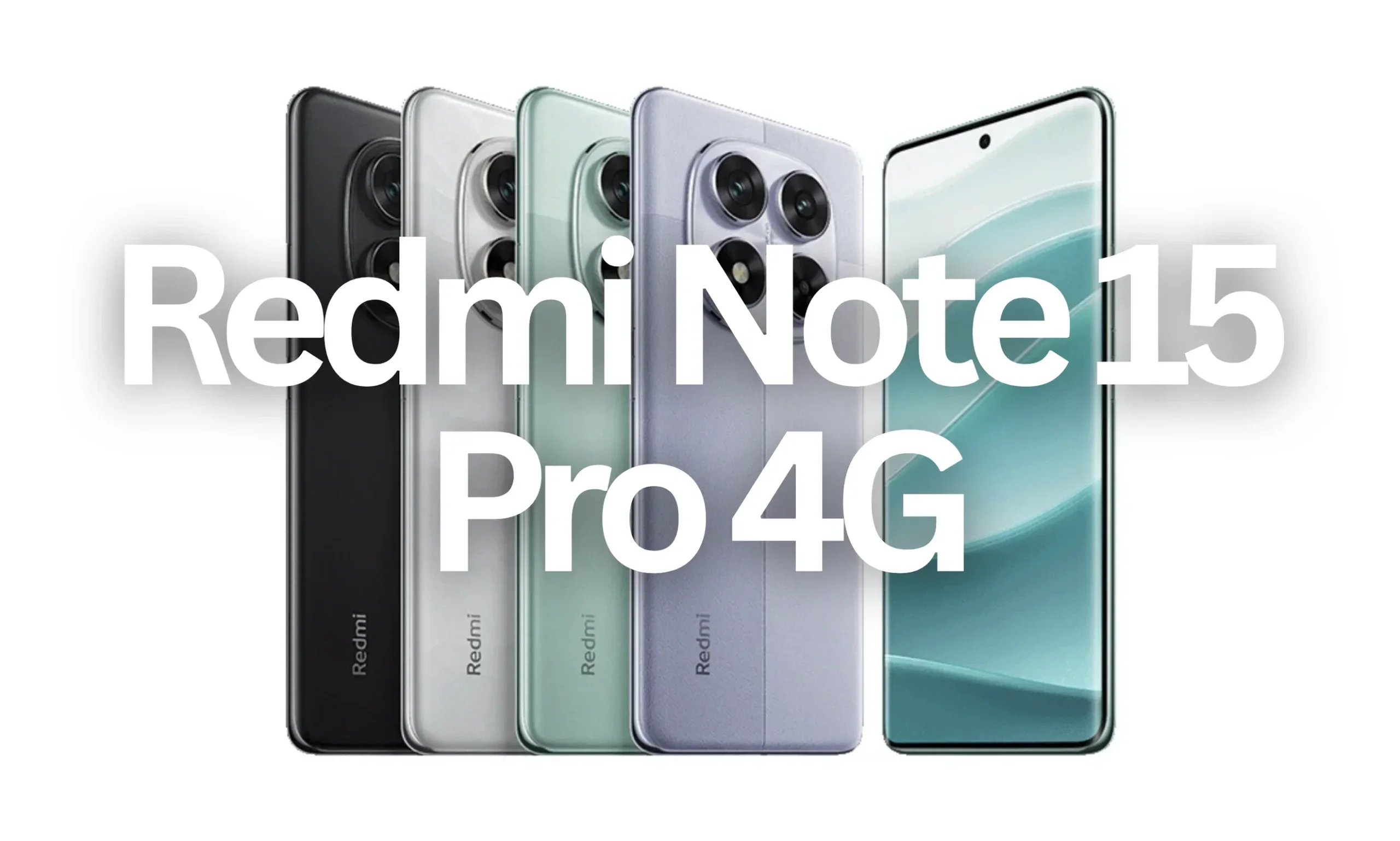 Xiaomi Redmi Note 15 Pro Plus 4G Ekran Dokunmatik SOFT OLED Kalite Ekran Çıtasız (Çerçevesiz)