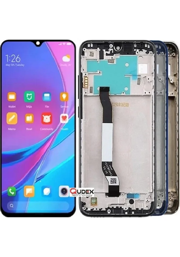 Xiaomi Redmi Note 8 Çıtalı Ekran Dokunmatik Mavi Orijinal