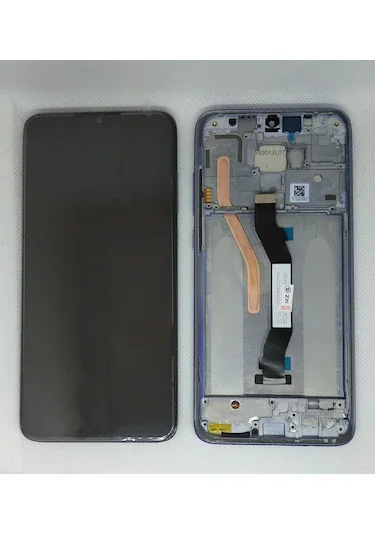 Xiaomi Redmi Note 8 Pro Çıtalı Ekran Dokunmatik Silver Orijinal