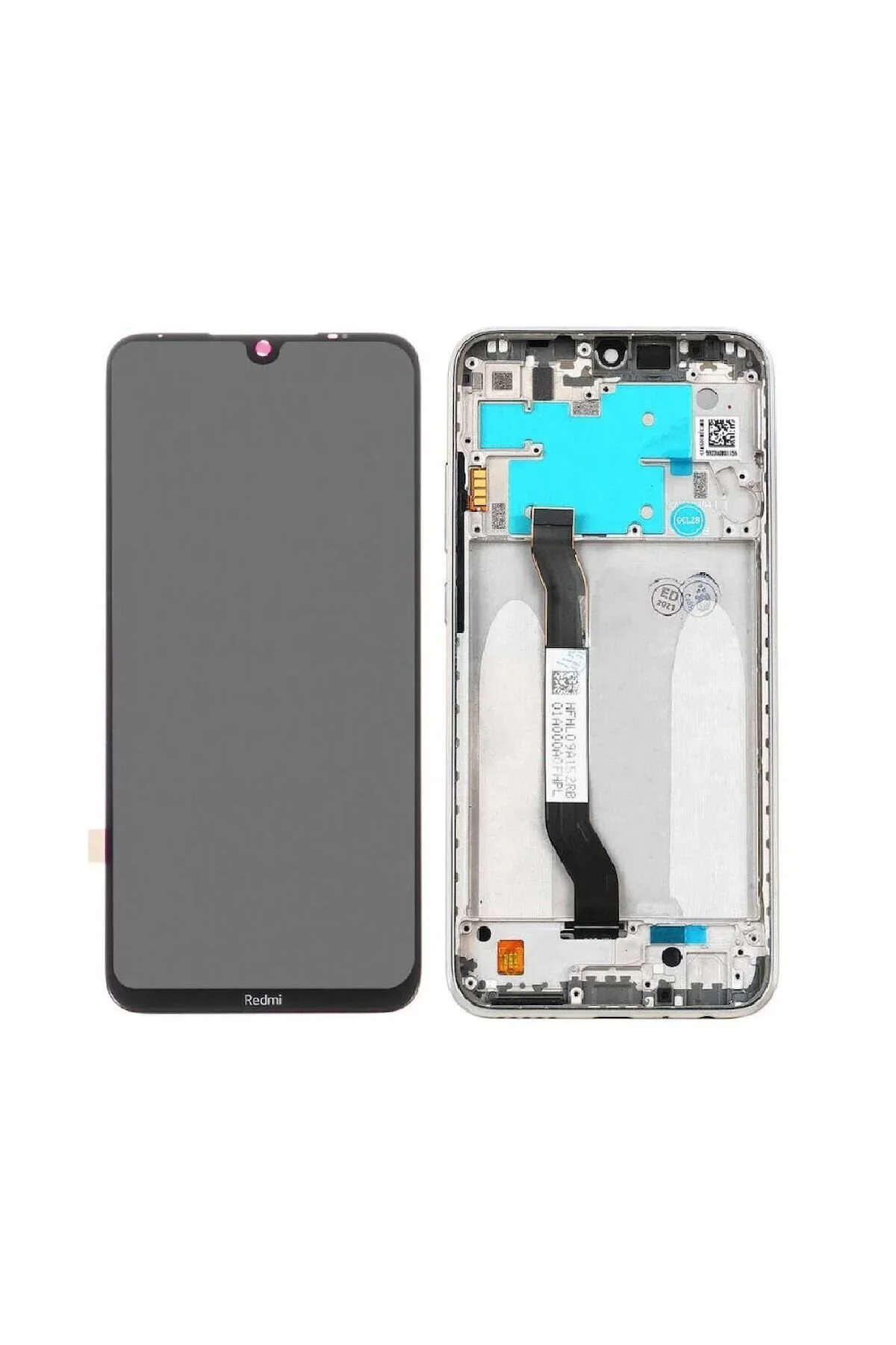 Xiaomi Redmi Note 8 Pro Çıtalı Ekran Dokunmatik Siyah Orijinal