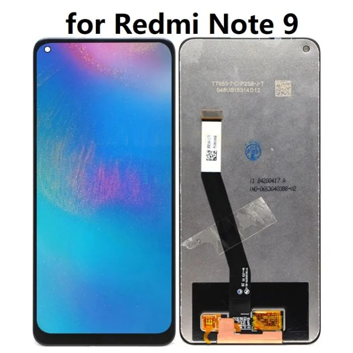 Xiaomi Redmi Note 9 Ekran Dokunmatik Orijinal Çıtasız Ürün (Çerçevesiz)