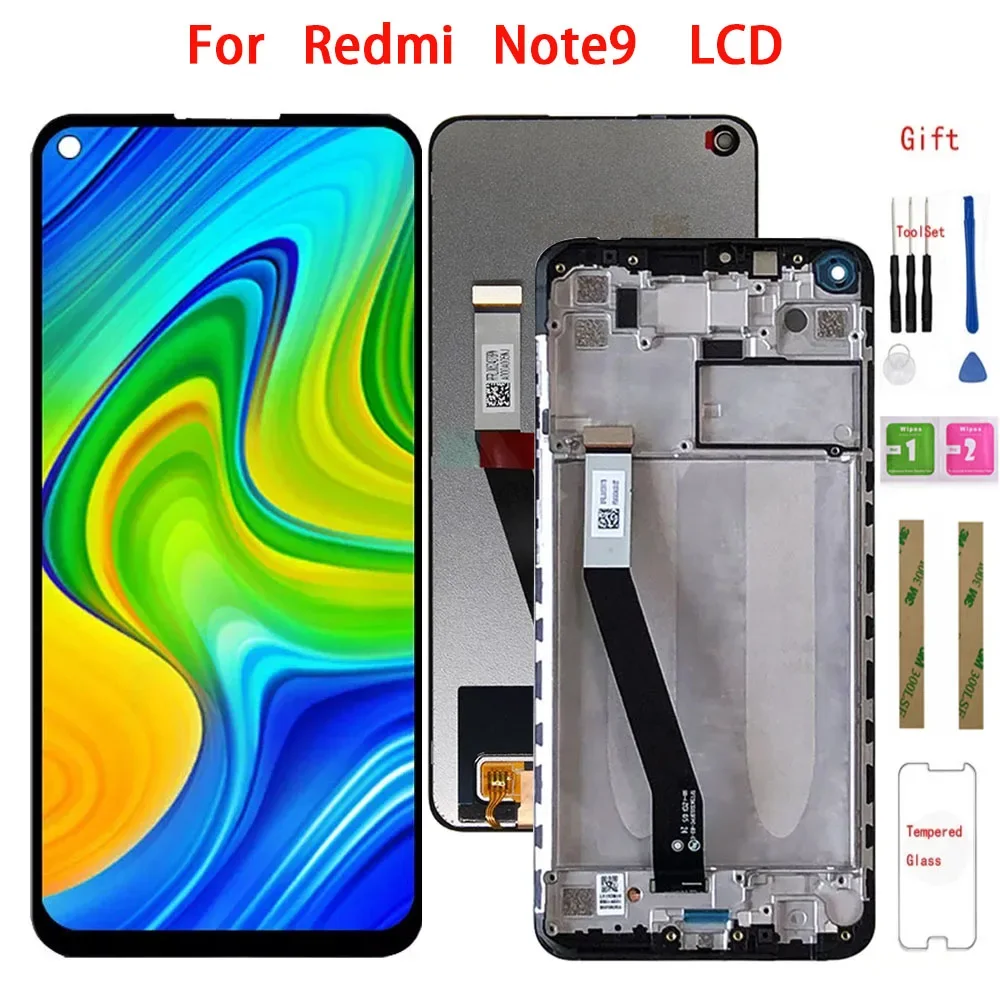 Xiaomi Redmi Note 9 Ekran Dokunmatik Orijinal Çıtasız Ürün (Çerçevesiz)